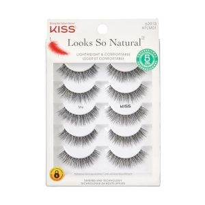 Kiss Lashes Look so Natural Multi Pack - 5 Pairs - Eyelashes