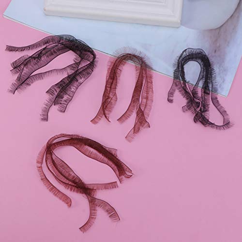 HEALLILY Fake Eyelashes Long Natural Handmade Doll Accessories for DIY Teddy Bear - Image 4