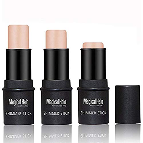 Bronzers Highlighter Stick Shimmer Cream Powder Waterproof Light Face Cosmetics - Image 2