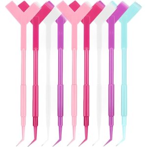 Y Shape Lash Lift Tool Brush, 3-in-1 Eyelash Comb, Ergonomic Design, Reusable and Washable