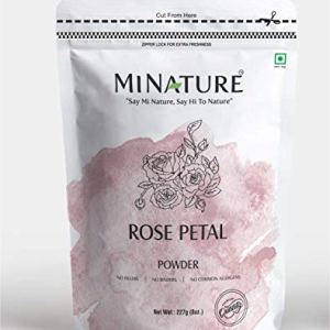 Organic Rose Petal Powder | 100% Natural, Antiageing, Skin Care, 227g, 1/2lbs, 8oz