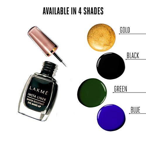 Lakme Insta-Liner Water Resistant Eyeliner Black 9ml - Image 3