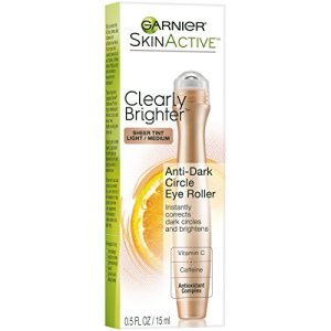 Garnier SkinActive Sheer Tinted Eye Roller, Reduces Dark Circles, Brightens Eyes, Mineral Sheer Tint