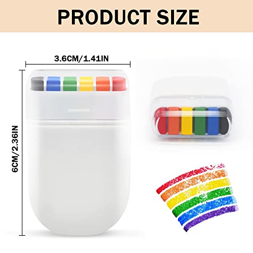 Rainbow Face Paint, 2 Pcs Gay Pride Rainbow Face Paint, Body & Face Makeup for Pride Month, Cosplay, Party, Halloween - Image 2