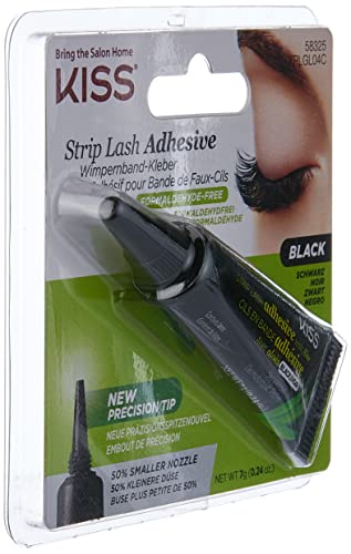 Kiss SIK Strip Lash Adhesive Black, 0.64oz Formaldehyde-free - Image 2