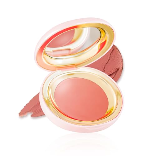 Waterproof Multi Blush Cream 2 in 1 with Mirror Nearly Neutral Newvenper 5.00 g