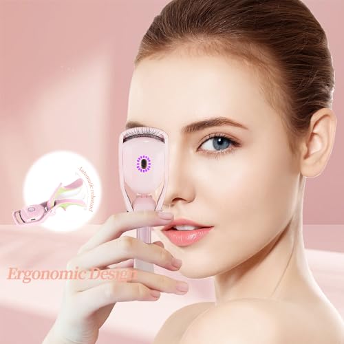 Denabuty Electric Eyelash Curler Rechargeable 3 Modes Silicone Pad - Image 4
