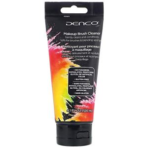 Denco Makeup Brush Cleaner, 120 ml - Removes Makeup, Dirt, and Stains