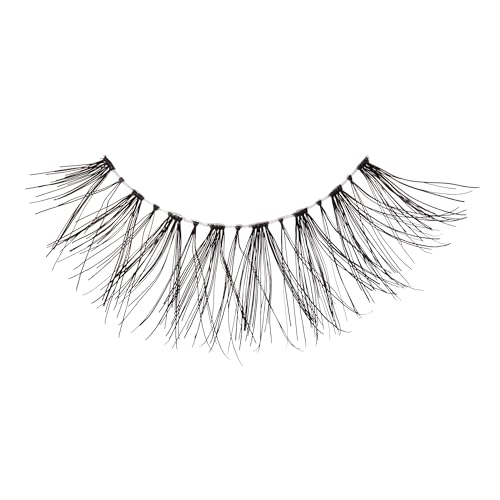 KISS So Wispy False Eyelashes Multipack #01, Full Bouncy Volume, Crisscross Pattern, Synthetic, Cruelty Free - Image 5