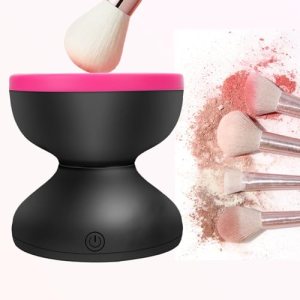Electric Makeup Brush Cleaner Portable Automatic Spinner