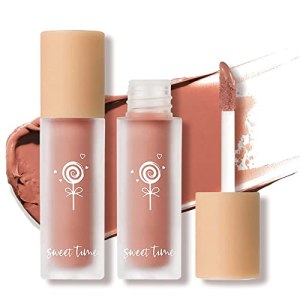 Anglicolor Matte Liquid Blush, High Pigment Cream Blush, 2pc #03