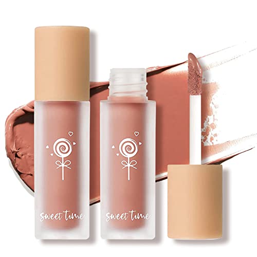 Anglicolor Matte Liquid Blush, High Pigment Cream Blush, 2pc #03
