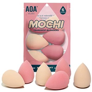Makeup Blender Latex Free and High-definition Set of 6 for Powder Cream and Liquid