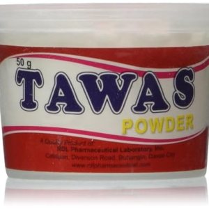 RDL Tawas Powder (Alum Powder) 50g (Red) - Skin-Friendly, Natural Deodorant