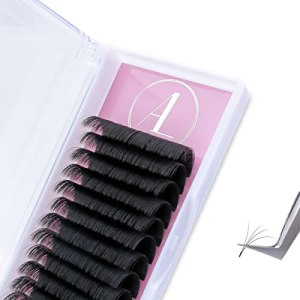 ALLOVE Eyelash Extension Volume Lash 0.07mm D Curl 15-20mm
