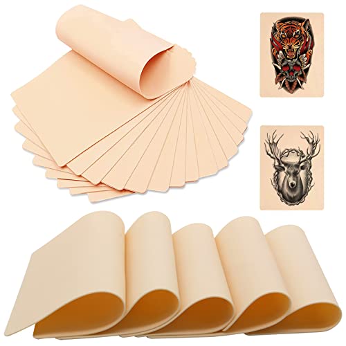 Tattoo Practice Skin Combofix 7.4x5.6" Silicone Double Sides Microblading Eyebrow Tattoo Kit Supplies Beginner & Experienced