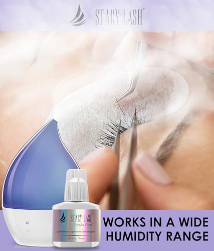 Crystal Clear Eyelash Extension Glue - Stacy Lash (0.17fl.oz / 5ml) 1 Sec Drying Time, 8 Weeks Retention, Professional Use Only - Image 15