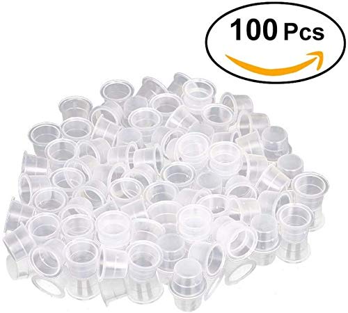 Wormhole Tattoo Ink Cap Cups - Plastic Microblading Pigment Accessories - Image 5