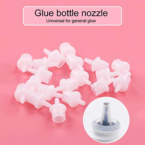 20pcs Women Eyelash Extension Glue Bottle Nozzle False Eyelash Grafting Adhesive - Image 4