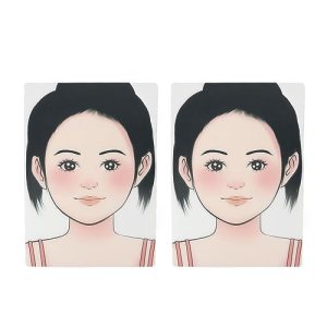 Makeup Face Painting Practice Board Washable Reusable