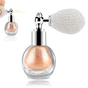Highlighter Powder Mist Body Glitter Facial High Gloss Spray (Champagne Gold)