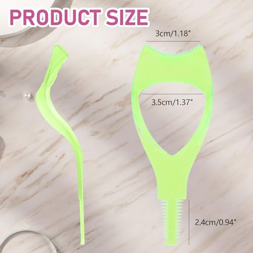 4 PCS Mascara Shield Applicator Guard, Curved Design, Protective Guard, Easy to Use, Easy to Rinse - Image 4
