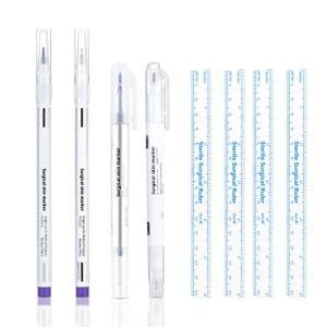 Surgical Skin Marker Pen, Ksndurn 4PCS Professional