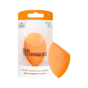Real Techniques Miracle Complexion Sponge, Latex-Free, Even Makeup Blending