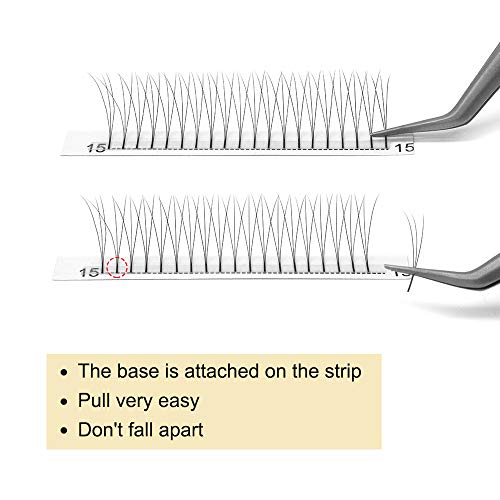 Lash Extension Kit 280Pcs Individual Lashes with Various Styles for DIY - Image 23