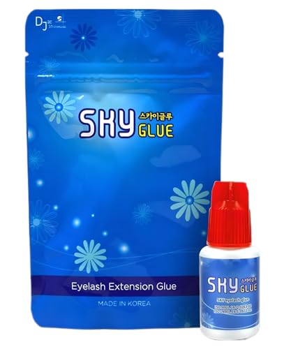 Professional Korean Eyelash Extension Glue 5ml - Low Viscosity, Strong Fumes, ISO Certified