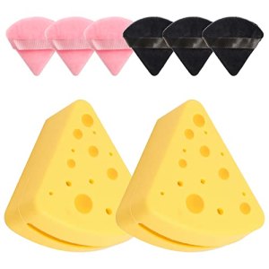 Makeup Sponge Holder Case, Breathable Silicone Beauty Blender Storage Box for Travel Home (Yellow)