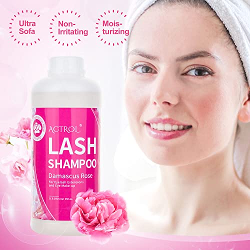 Eyelash Extension Cleanser 60ML Natural Lash Extension Shampoo Unscented Professional Eyelid Foaming Cleanser Paraben & Sulfate Free - Image 36