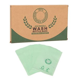 Tattoo Wash Bottle Bag Disposable 100pcs PE Material Waterproof Squeeze Bottle Bag Shop Salon Supply Accessories YUYTE