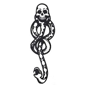 Dark Mark Mamba Snake Tattoo for Costume Party