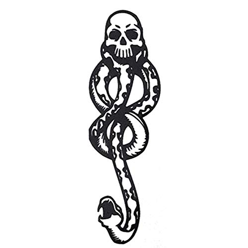 Dark Mark Mamba Snake Tattoo for Costume Party