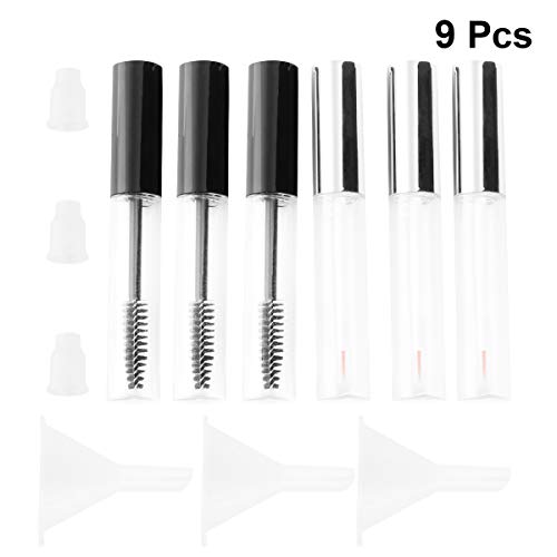 Glass Containers 3PCS 10ml Empty Mascara Tube Eyelash Wand DIY Set - Image 3