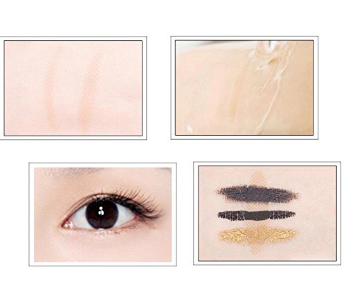 Invisible Beauty Single-Sided Lace Eyelid Tape with Three Shapes Stickers, 1800pcs, Beige - Image 2