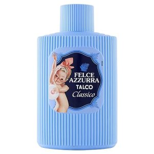 Felce Azzurra Body Powder Talc Plastic Bottle Shaker 200gr 7oz Skin Smooth Silky
