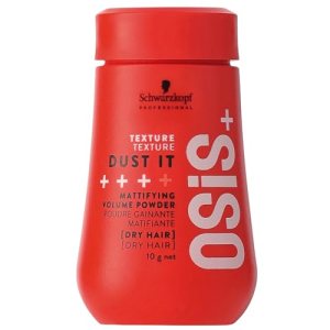 Schwarzkopf OSiS+ Dust It Mattifying Powder 24 Hour Volume Control Strong Hold Lightweight Volumizing Powder