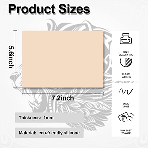Combofix Tattoo Skin Practice with Transfer Paper - 20Pcs - Image 2