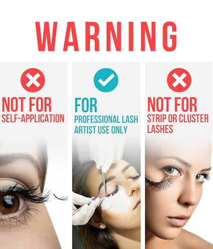 Crystal Clear Eyelash Extension Glue - Stacy Lash (0.17fl.oz / 5ml) 1 Sec Drying Time, 8 Weeks Retention, Professional Use Only - Image 11