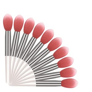 LORMAY Silicone Lip Mask Brushes, 10 Pcs, 2.0 Inch / 5.0 cm, Lipsticks Lip Gloss