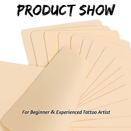 Tattoo Practice Skin Combofix 7.4x5.6" Silicone Double Sides Microblading Eyebrow Tattoo Kit Supplies Beginner & Experienced - Image 6