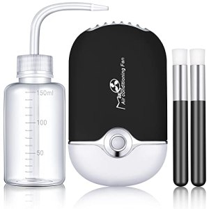 Eyelash Extension Cleaning Kit USB Mini Fan Lash Dryer Black