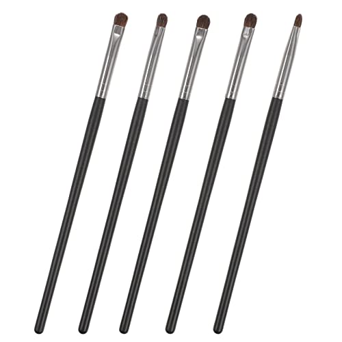 Lurrose Girl 5pcs Makeup Brush Set for Eyeshadow Foundation Blush