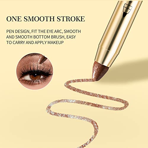 Glitter Eyeshadow Pencil, Long Lasting, Waterproof, Multi-Metallic, Charming Eye Makeup - Image 4