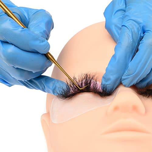 Eyelash Lift Perm Tool, Stainless Steel, 2 PCS, Golden Color - Image 3