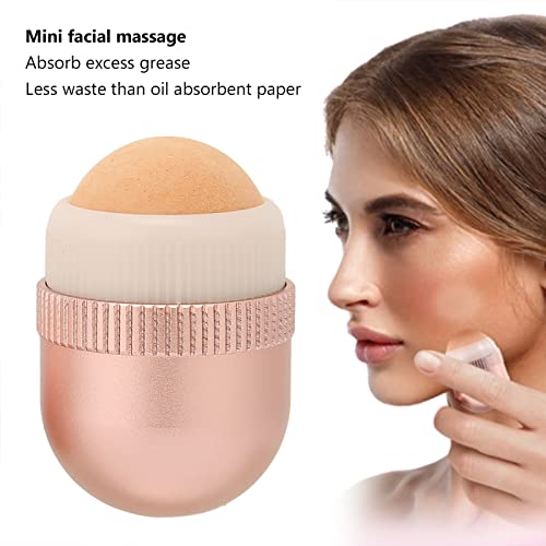 Oil Absorbing Roller for Oily Skin, Volcanic Stone, Reusable - Image 2