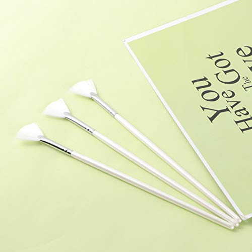 Healifty Fan Brushes for Facials, Soft Fan Brush Makeup Tools - Image 5