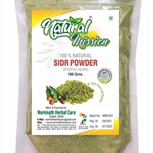 Sidr Powder (Ziziphus jujuba) 100g | Natural Mission | Moisturizing & Conditioning
